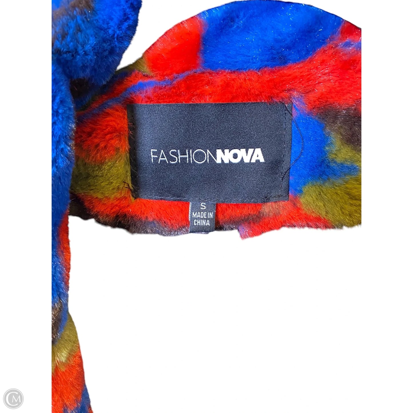 Jacket Faux Fur & Sherpa By Fashion Nova In Multi-colored, Size: S