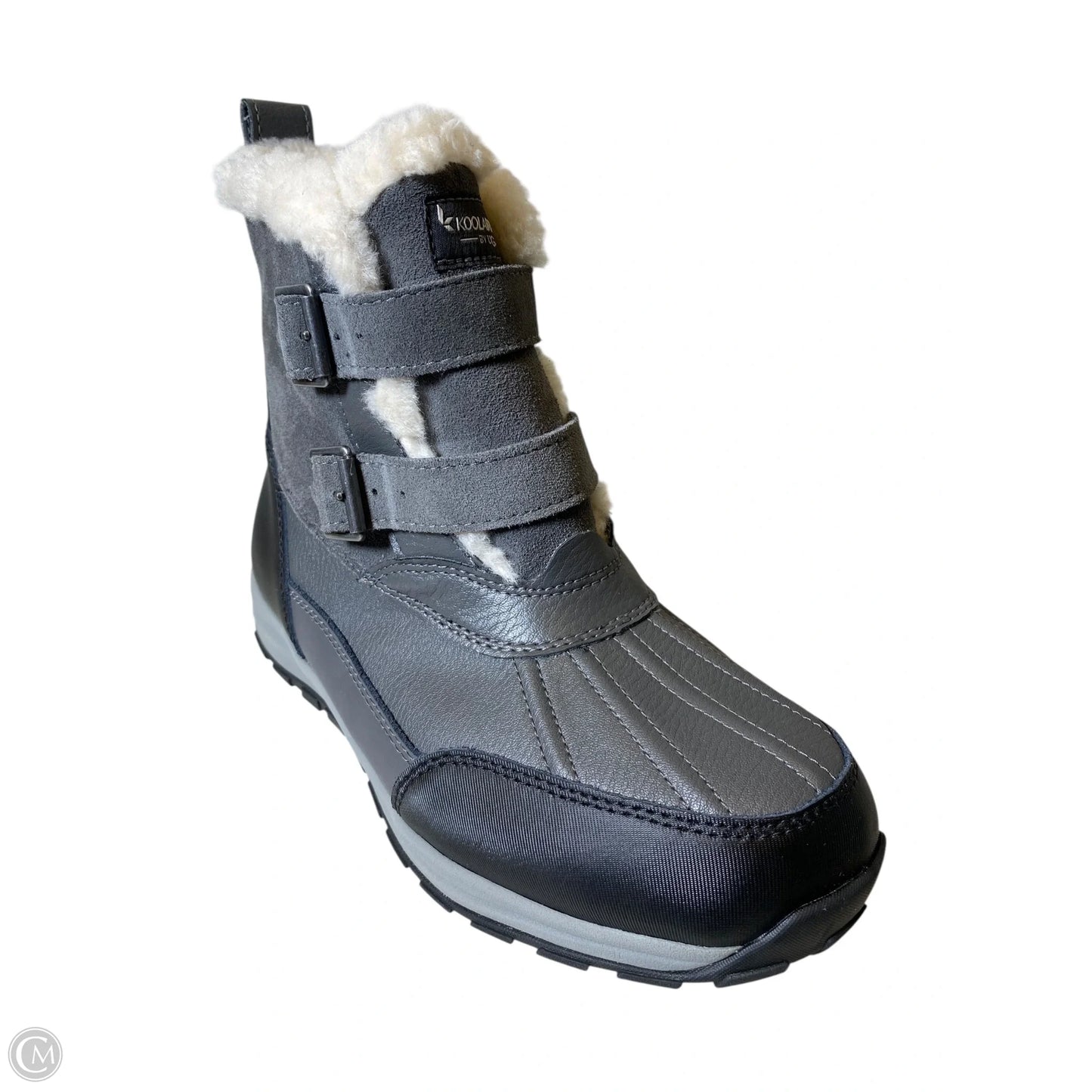 Boots Combat By Koolaburra By Ugg In Black & Grey, Size: 10