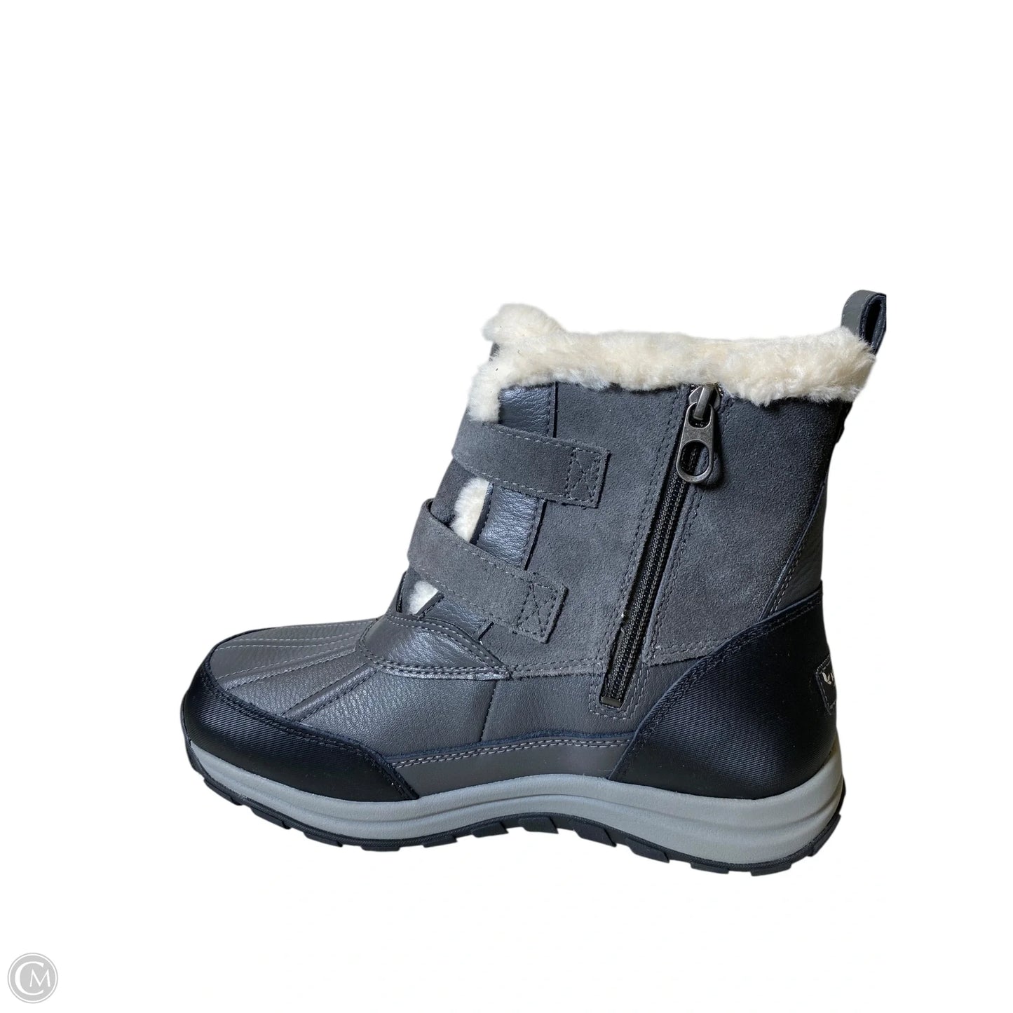 Boots Combat By Koolaburra By Ugg In Black & Grey, Size: 10