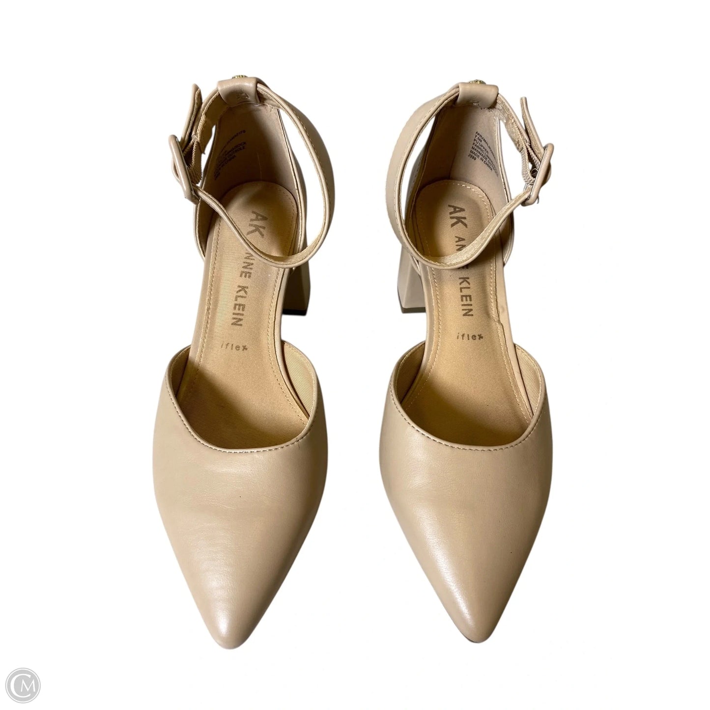 Shoes Heels Block By Anne Klein In Beige, Size: 7.5