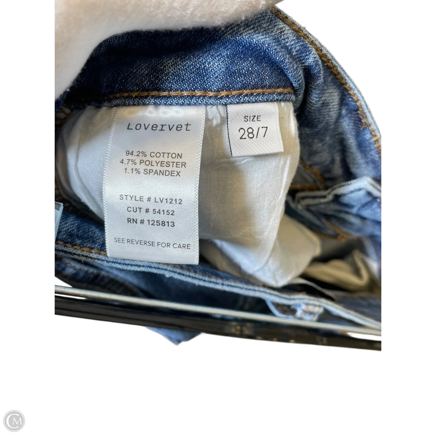 Jeans Boot Cut By Clothes Mentor In Blue Denim, Size: 28
