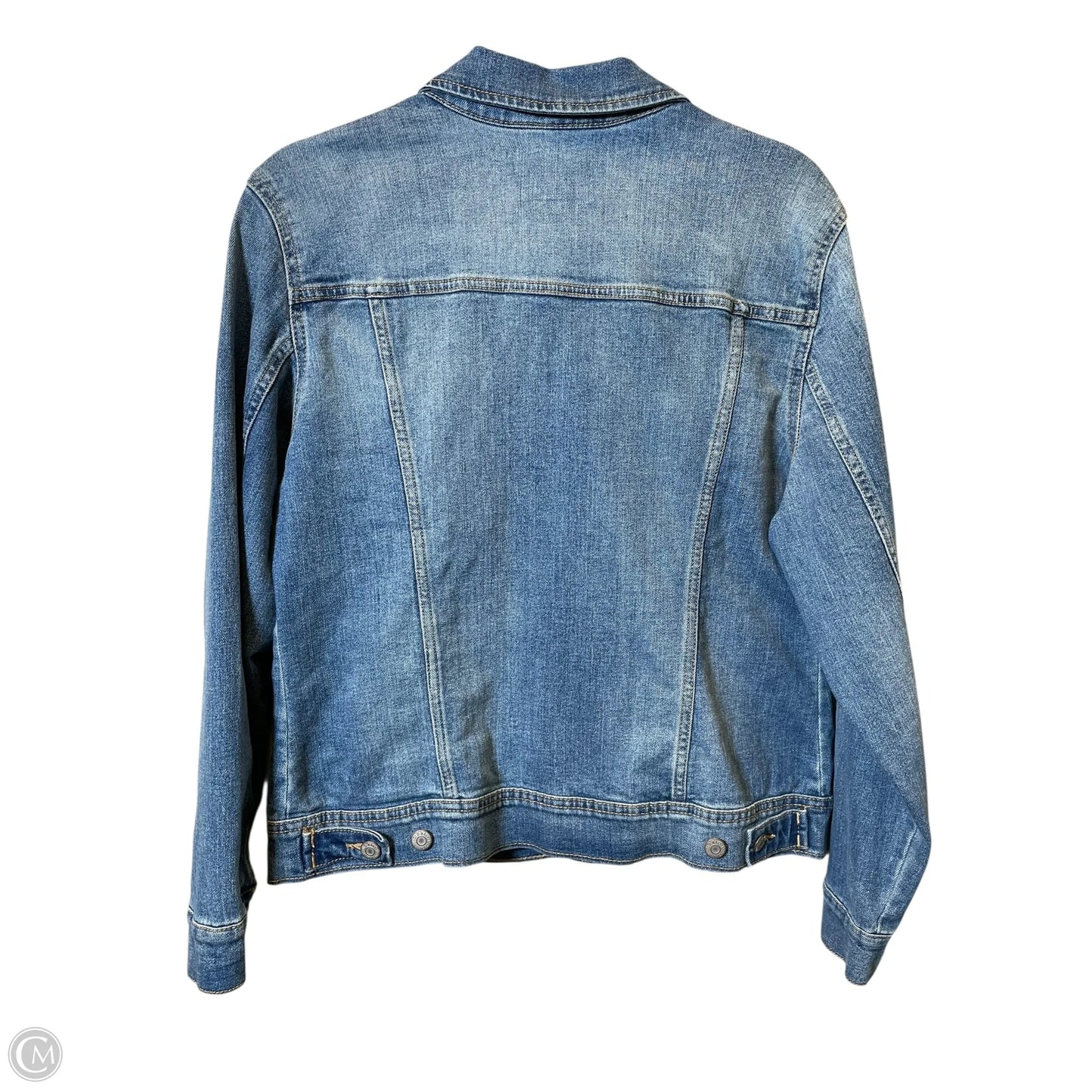 Jacket Denim By Old Navy In Blue Denim, Size: L