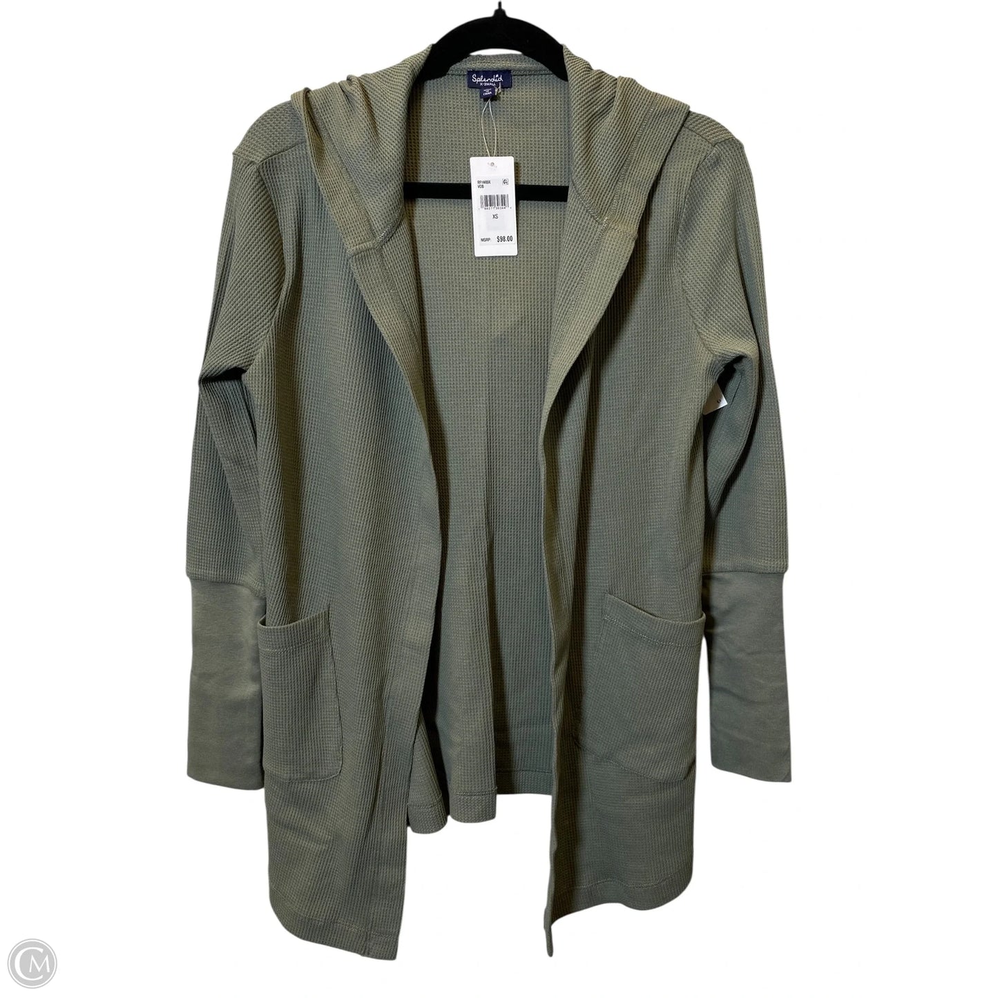 Cardigan By Splendid In Green, Size: Xs