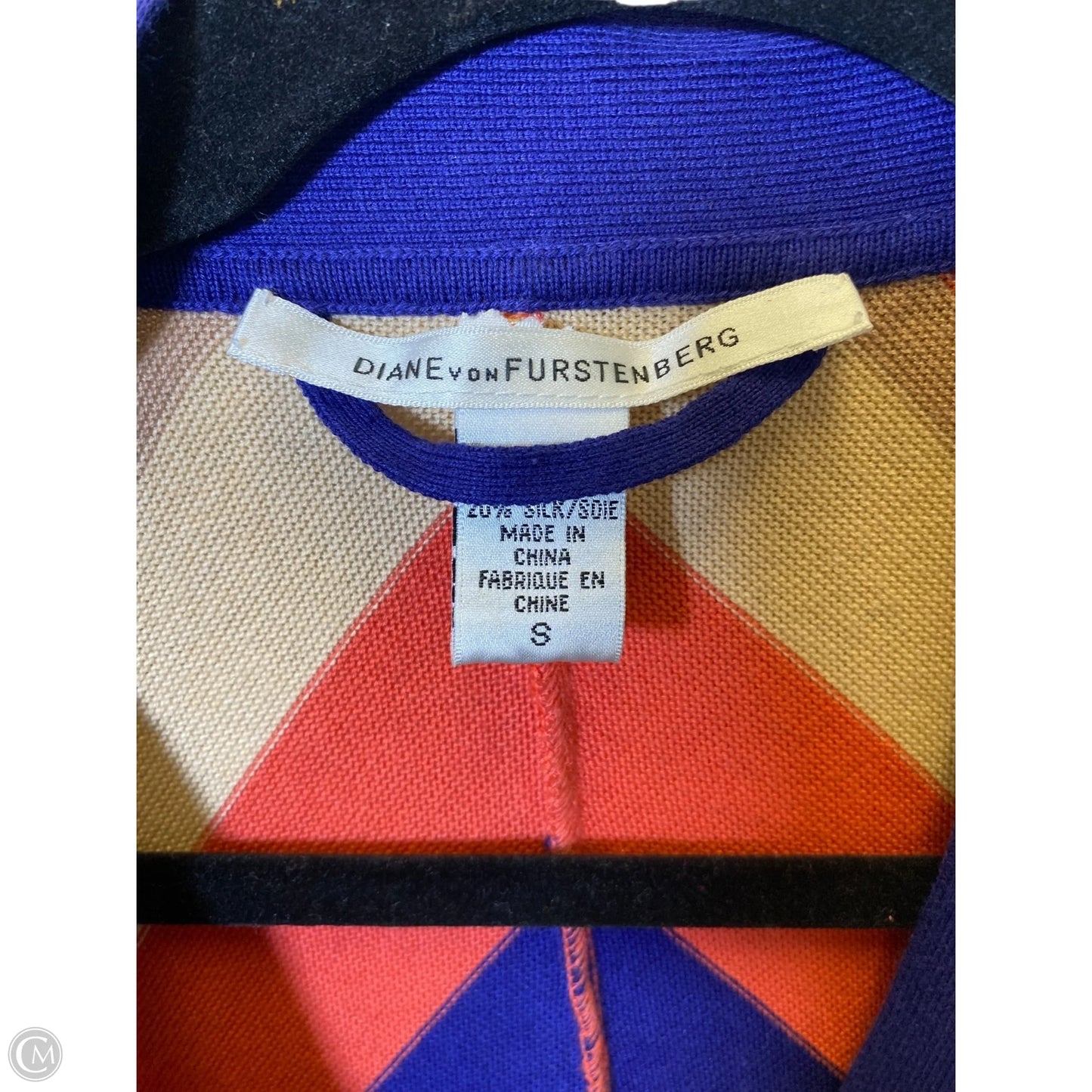 Cardigan Designer By Diane Von Furstenberg In Multi-colored, Size: S
