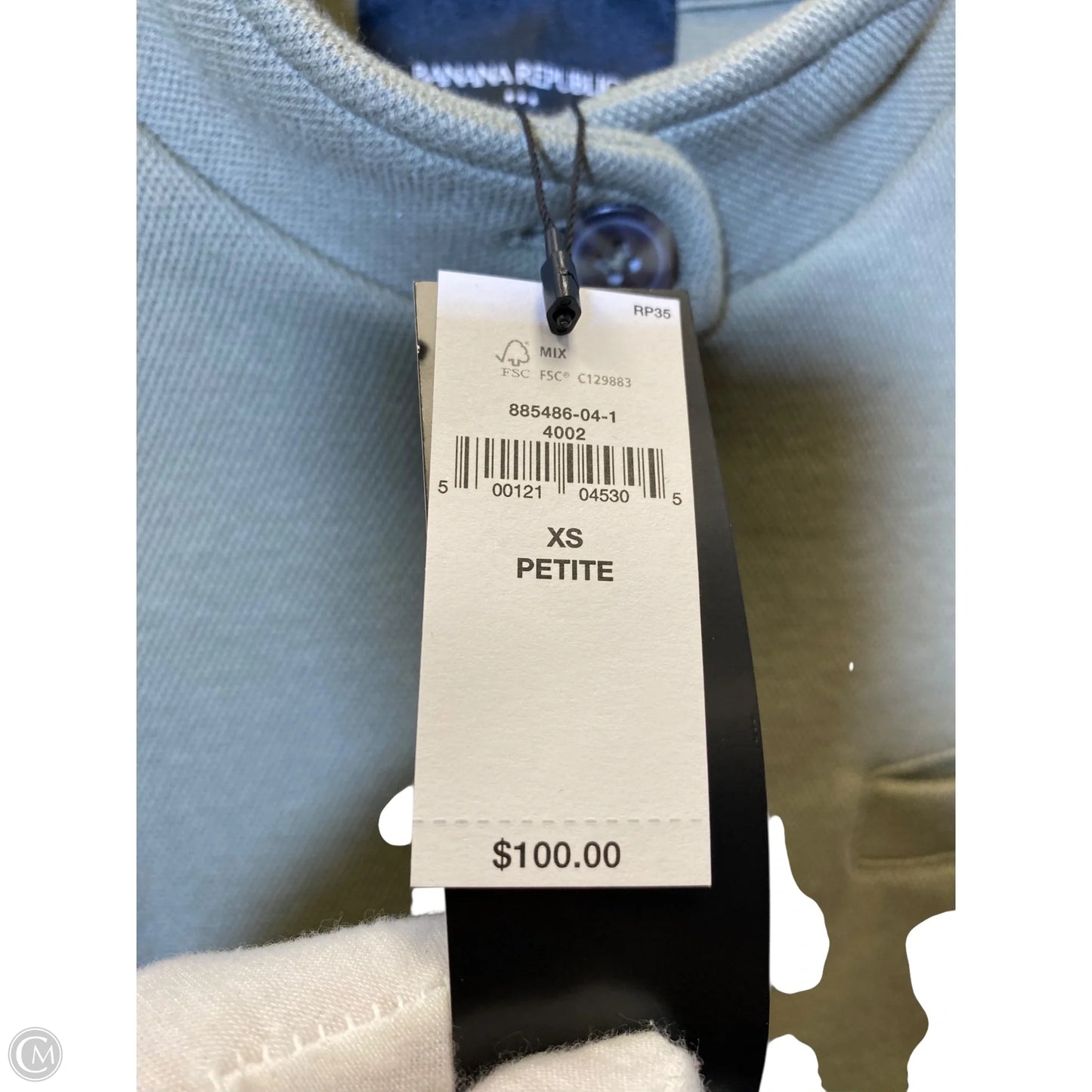 Jacket By Banana Republic In Green, Size: Xs