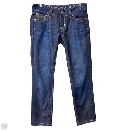 Jeans Skinny By Miss Me In Blue Denim, Size: 4