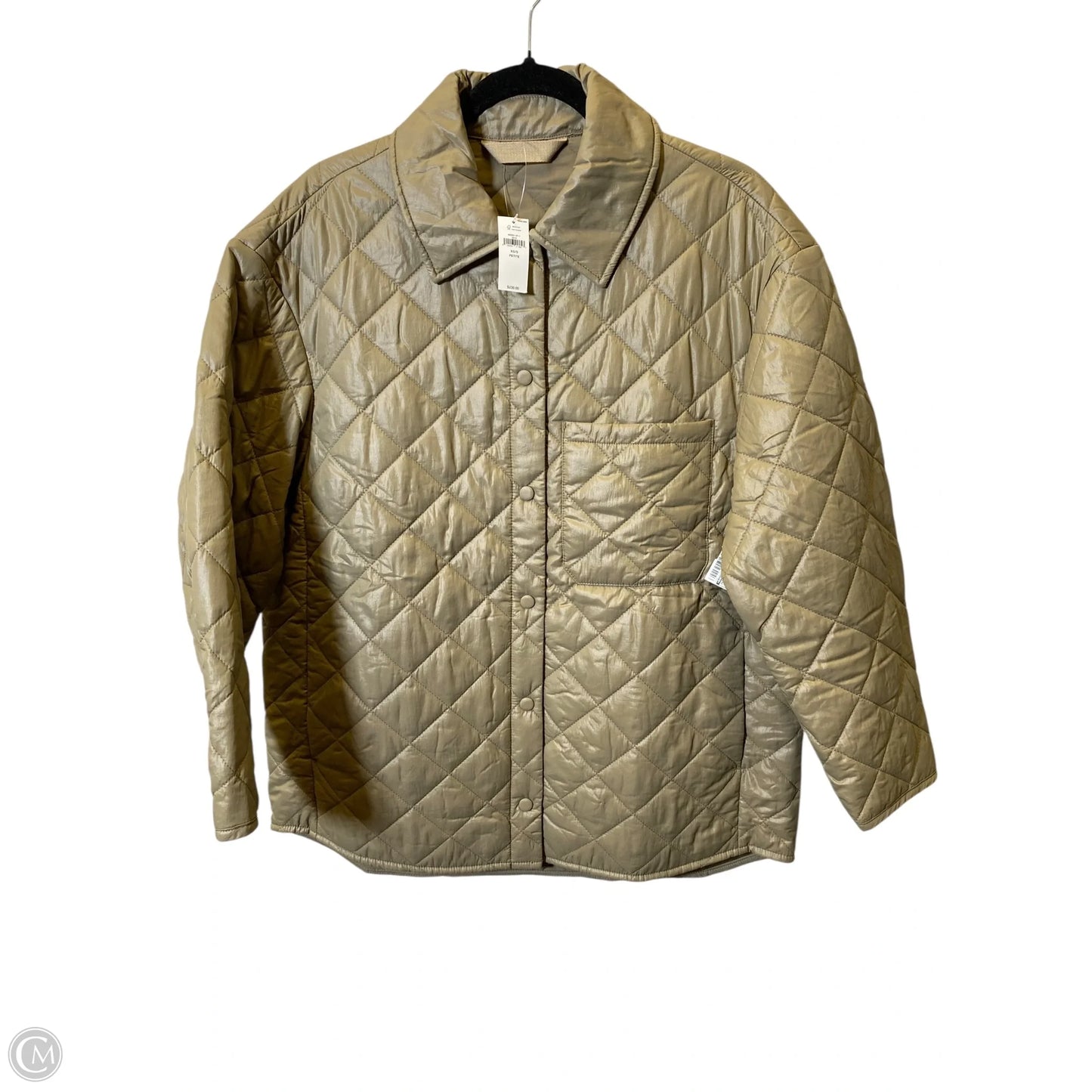 Jacket Puffer & Quilted By Banana Republic In Green, Size: Xs