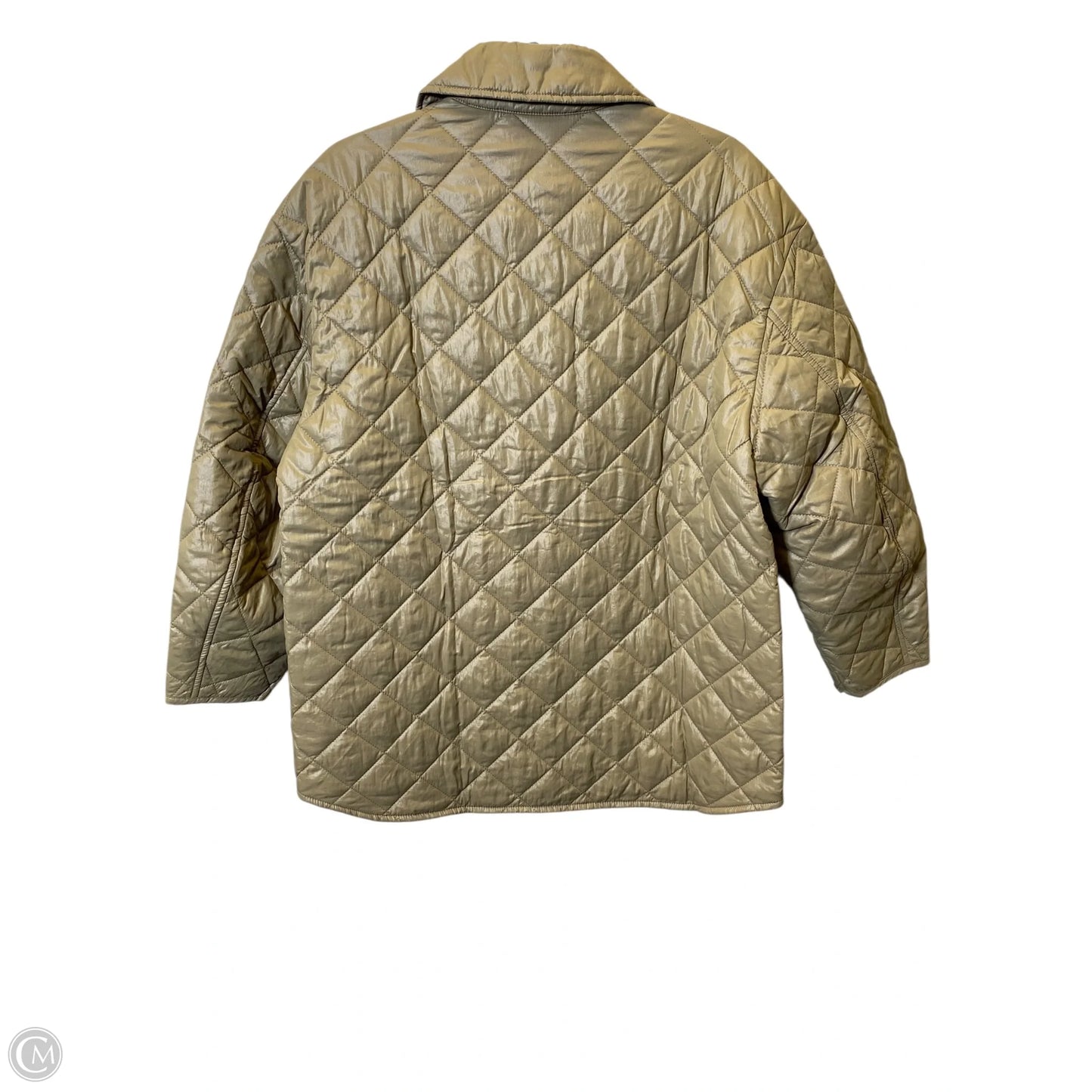 Jacket Puffer & Quilted By Banana Republic In Green, Size: Xs