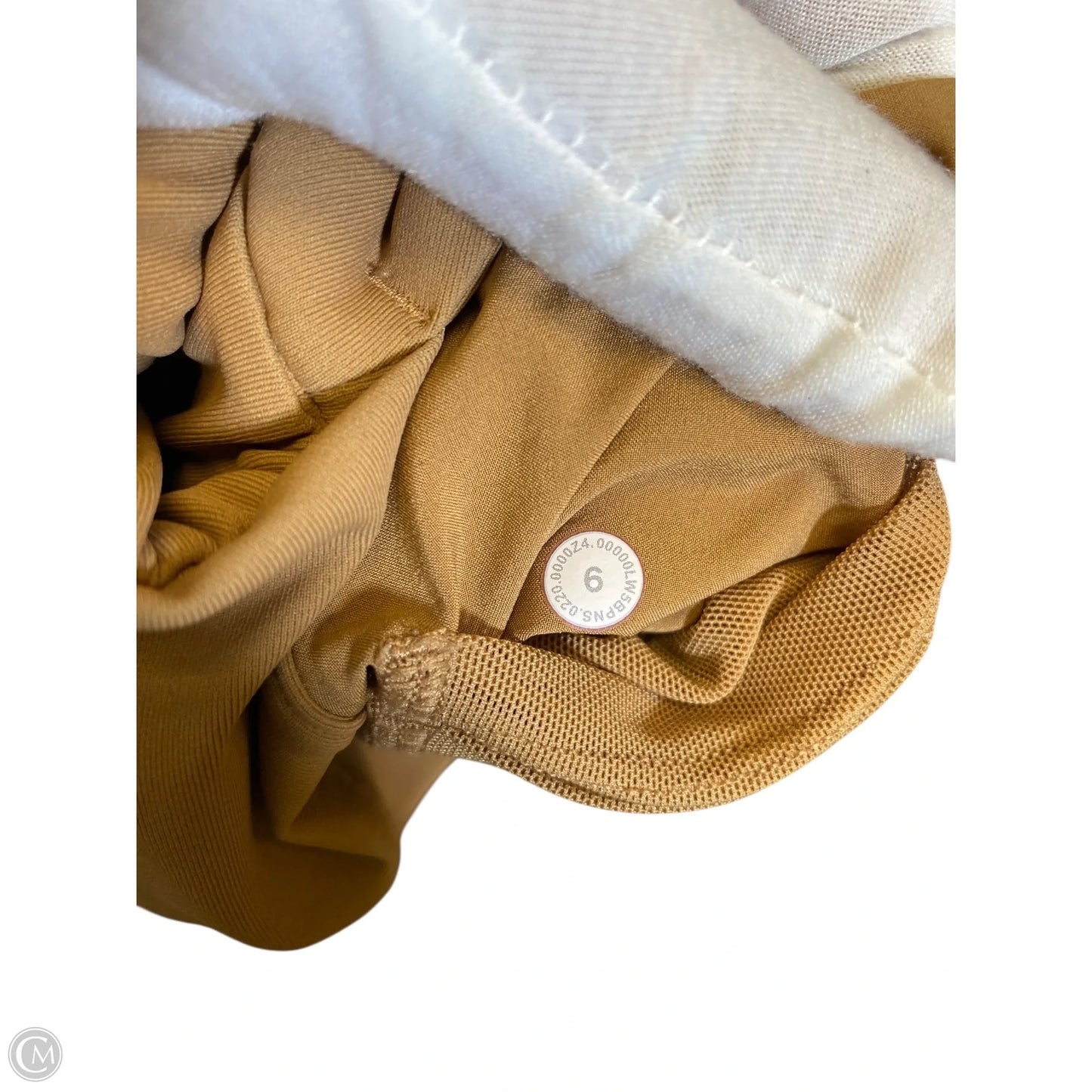 Athletic Pants By Lululemon In Tan, Size: 6
