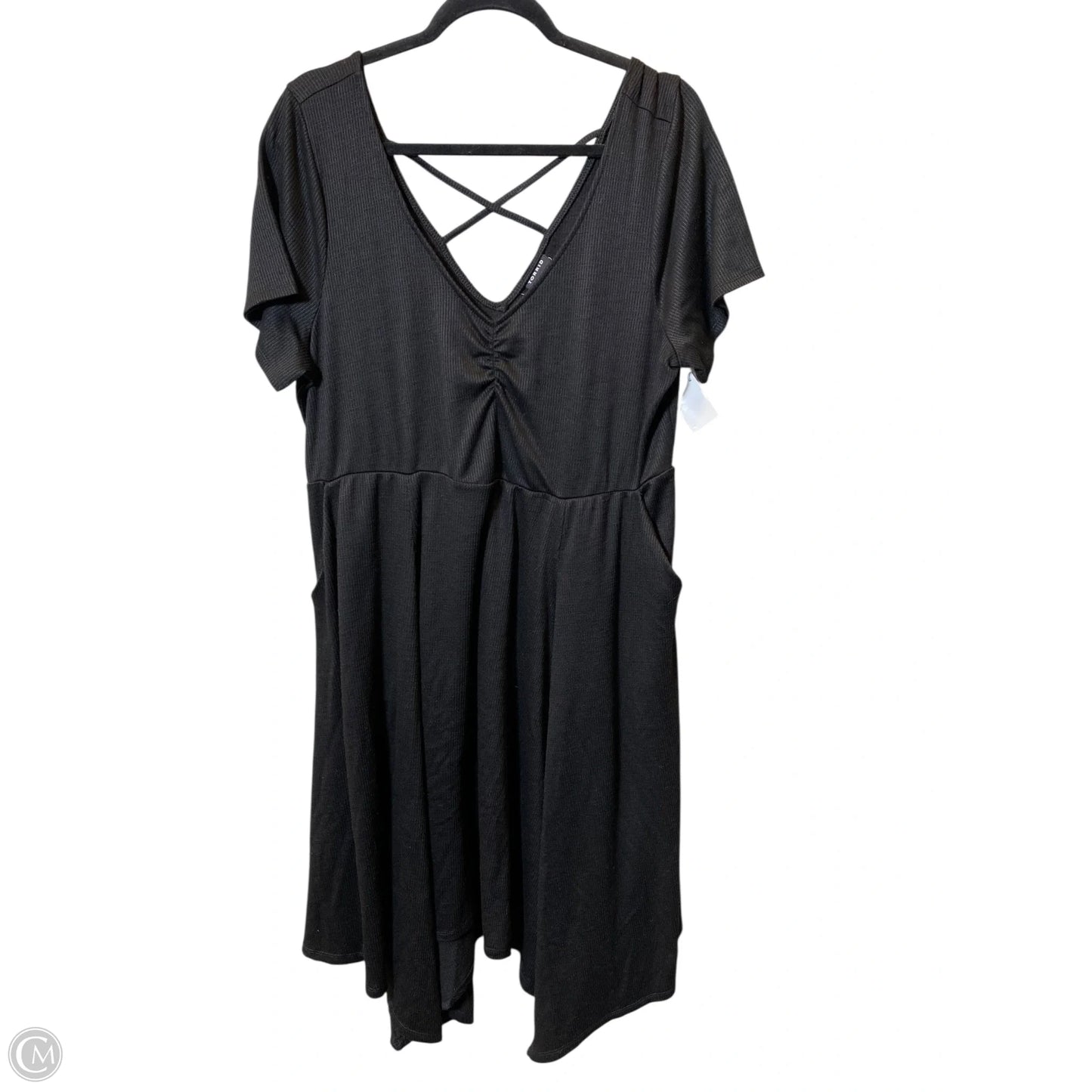 Dress Casual Midi By Torrid In Black, Size: 2XL