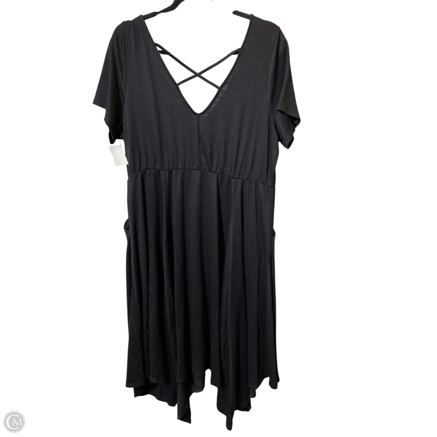 Dress Casual Midi By Torrid In Black, Size: 2XL