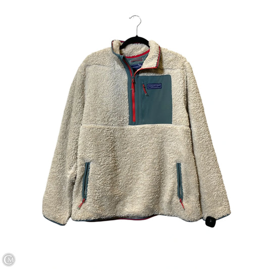 Jacket Faux Fur & Sherpa By Vineyard Vines In Multi-colored, Size: L