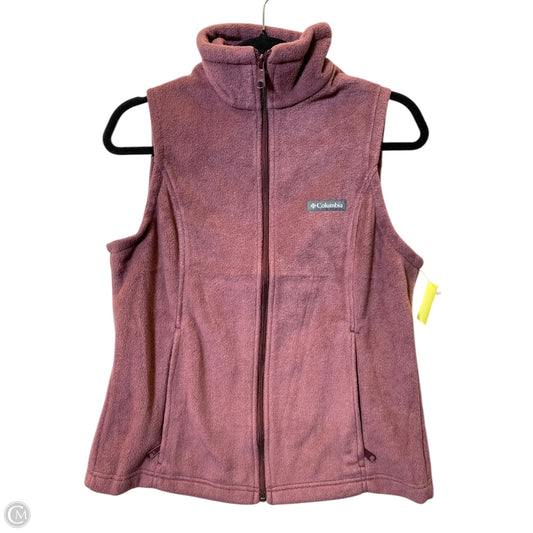 Vest Fleece By Columbia In Purple, Size: M