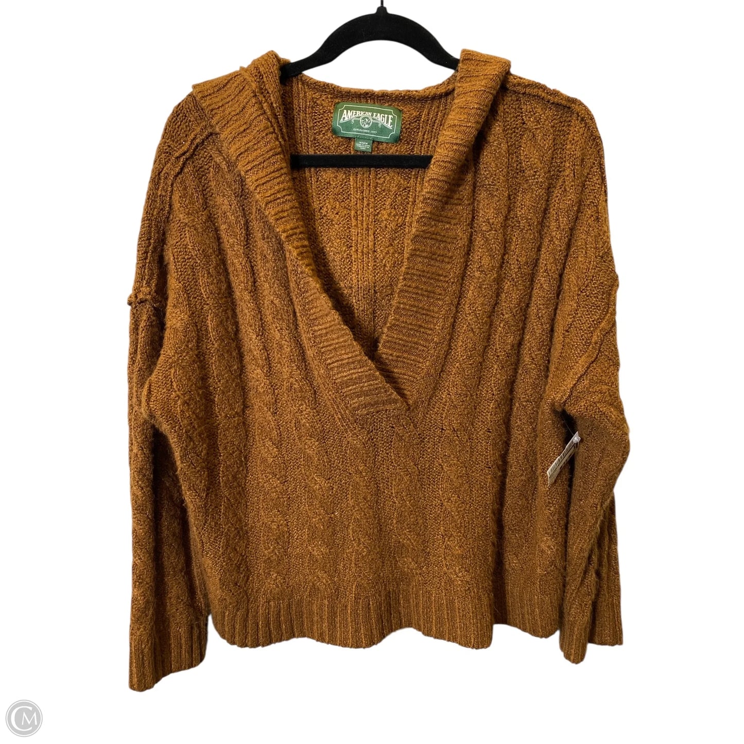 Sweater By American Eagle In Brown, Size: M