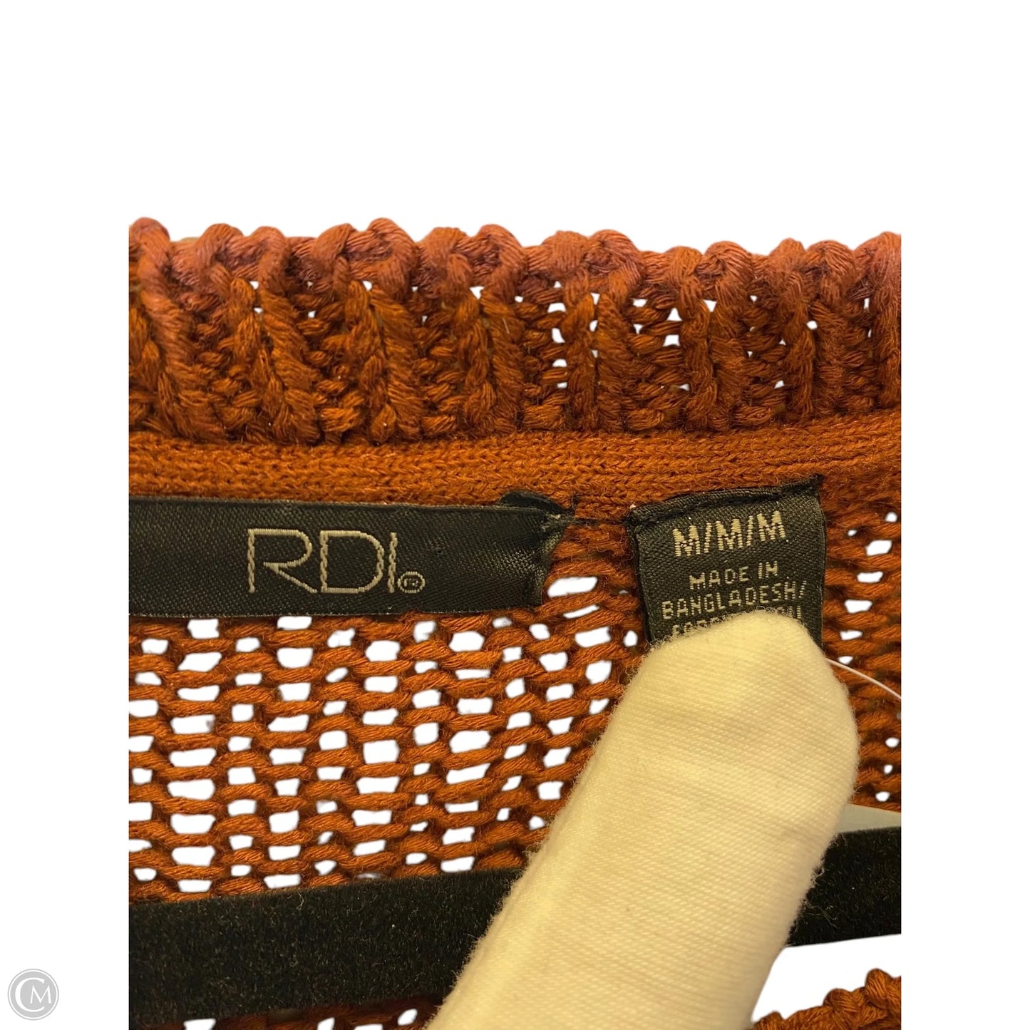 Sweater By Clothes Mentor In Orange, Size: M