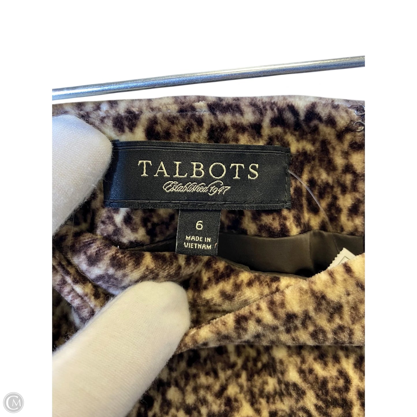 Skirt Maxi By Talbots In Animal Print, Size: S