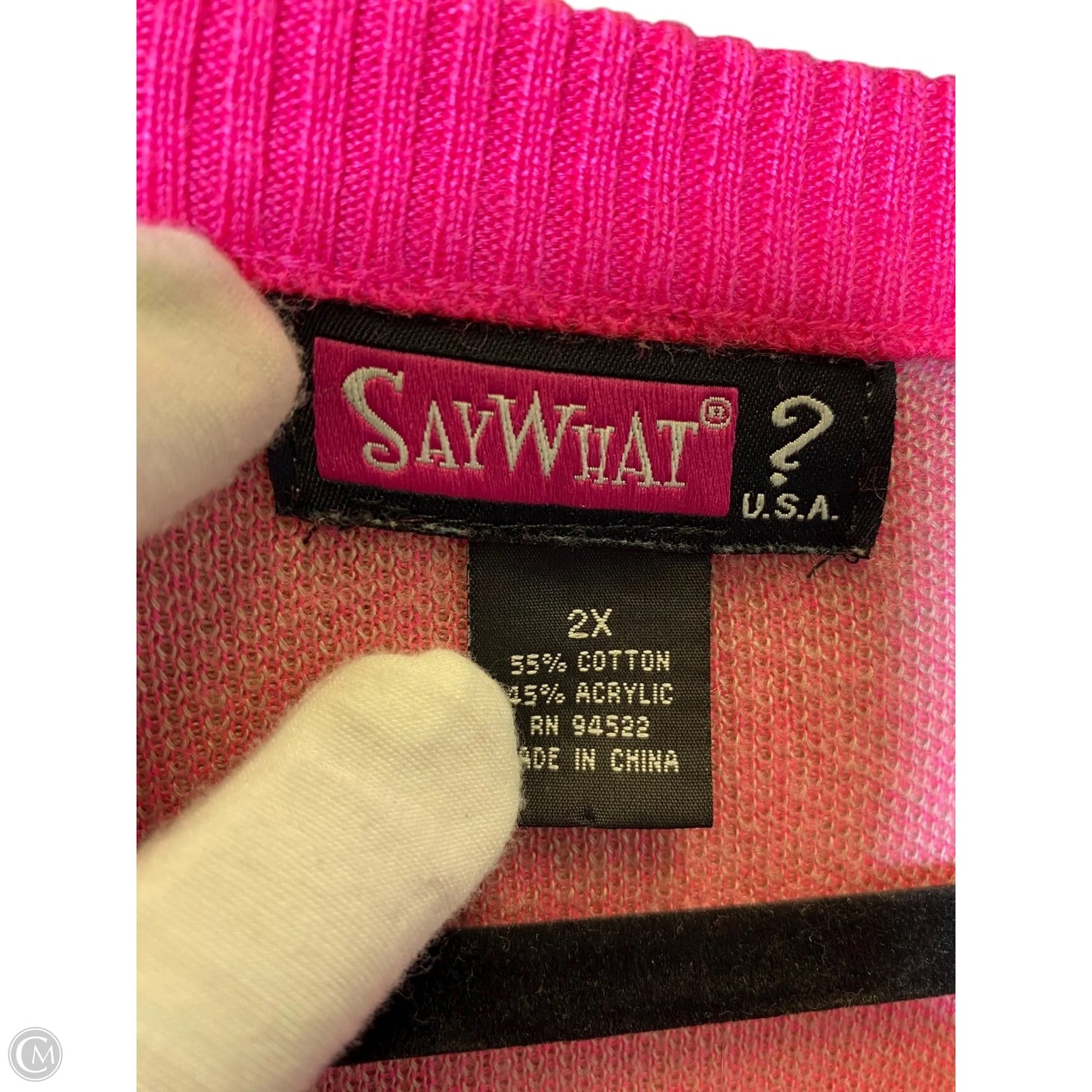 Sweater By Say What In Multi-colored, Size: 2x