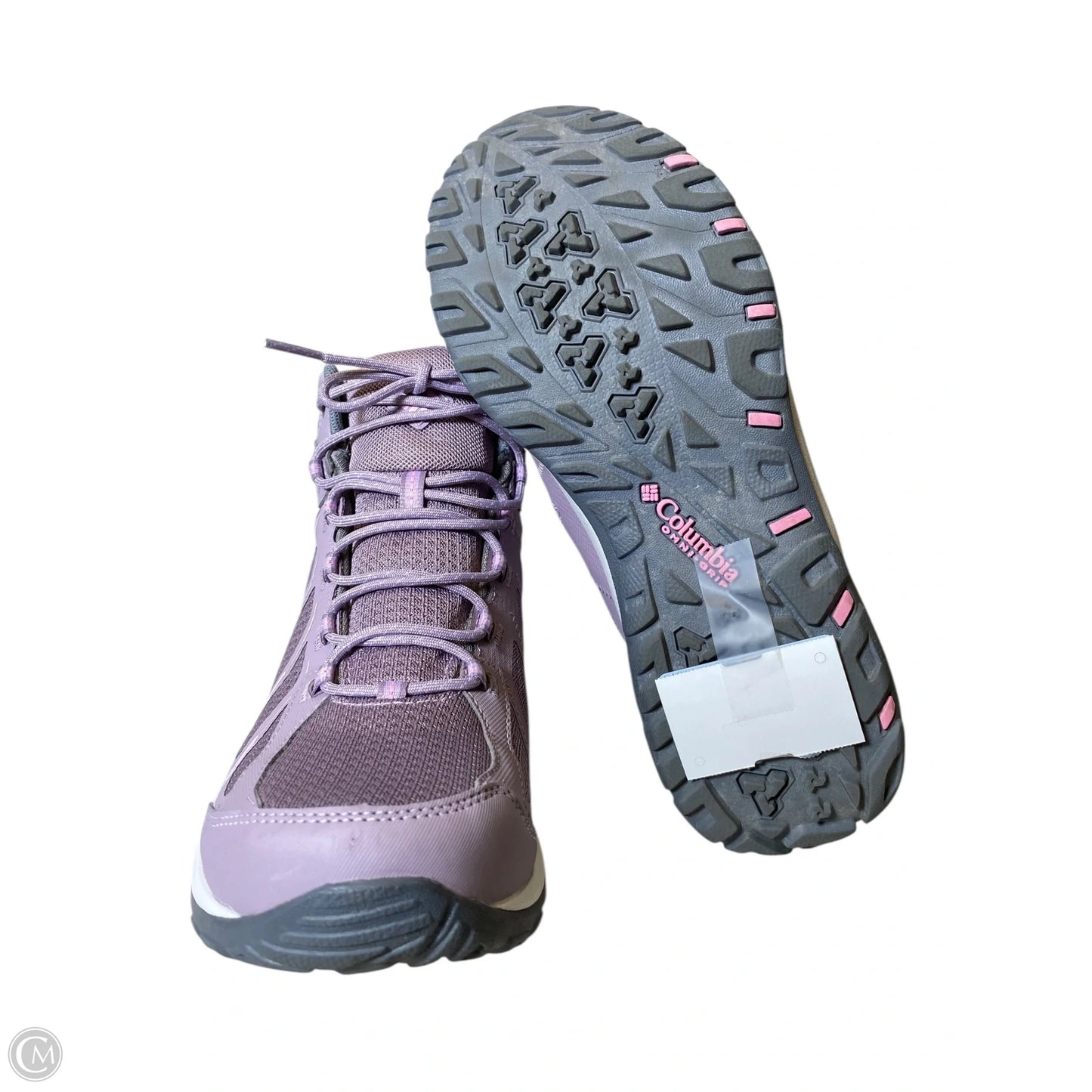 Boots Hiking By Columbia In Purple, Size: 10