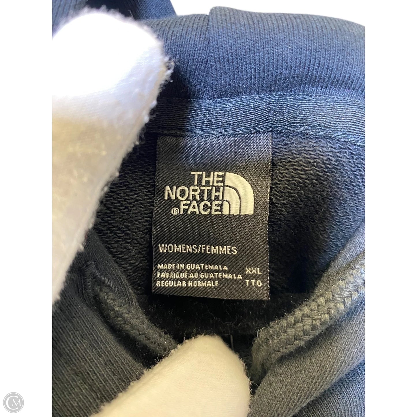 Sweatshirt Hoodie By The North Face In Black & White, Size: Xxl