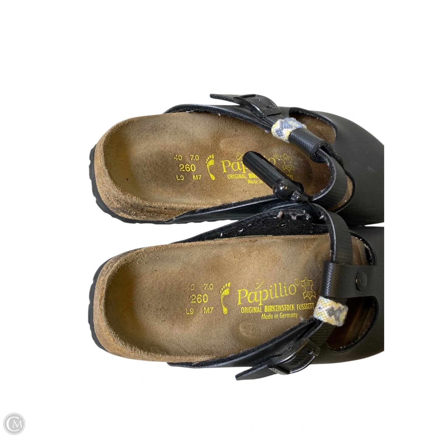 Shoes Flats By Birkenstock In Black, Size: 9