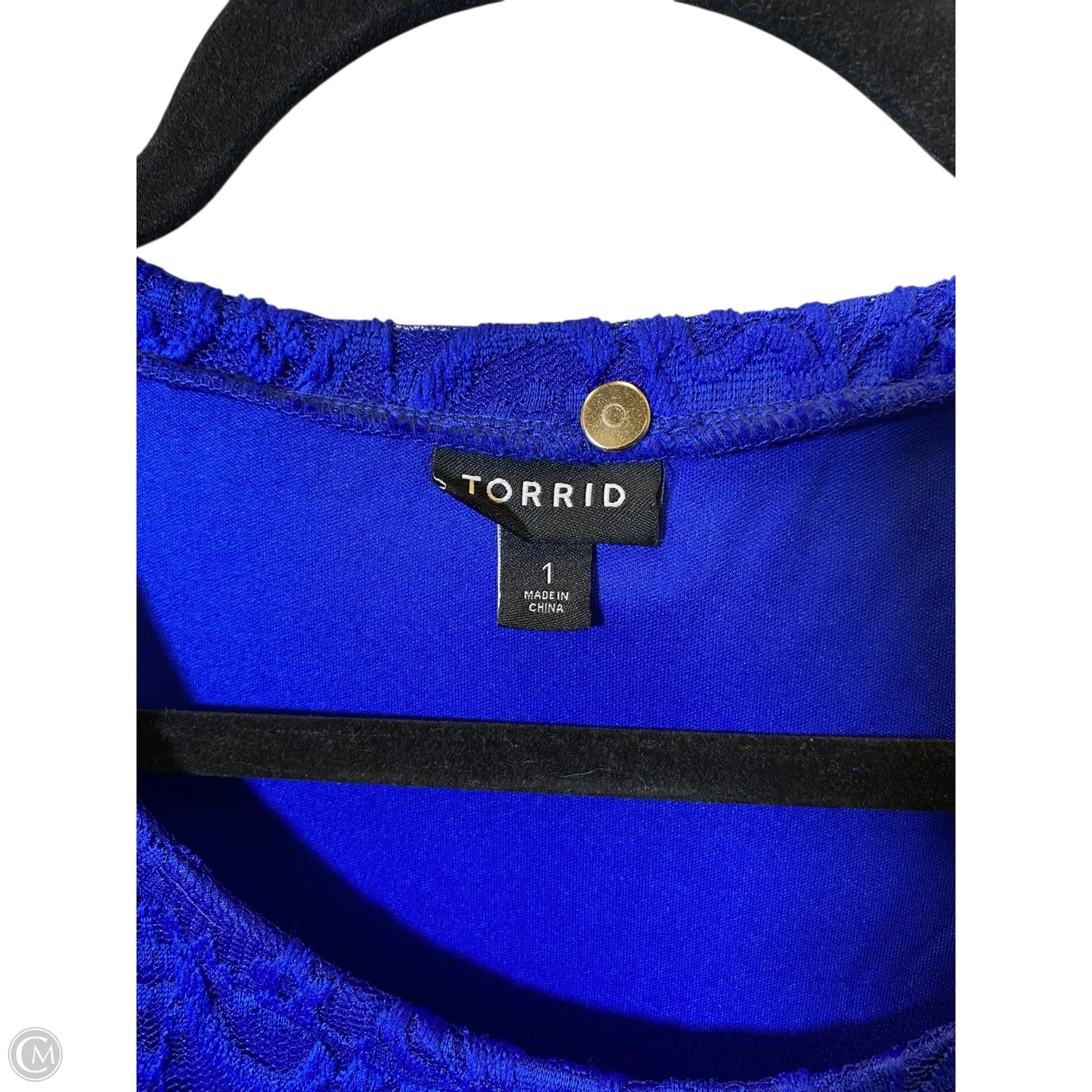 Dress Casual Maxi By Torrid In Blue, Size: 1x