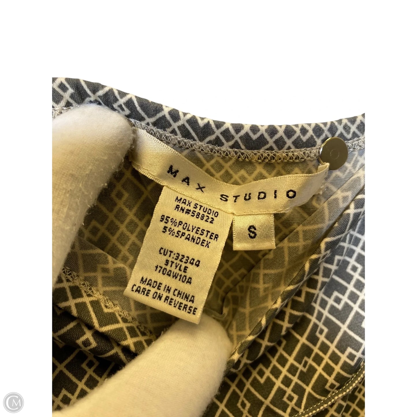 Skirt Maxi By Max Studio In Cream & Grey, Size: S