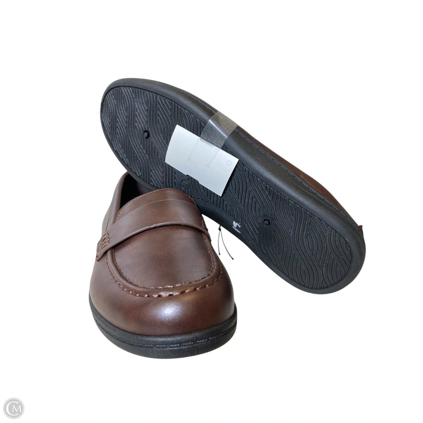 Shoes Flats By Clothes Mentor In Brown, Size: 9