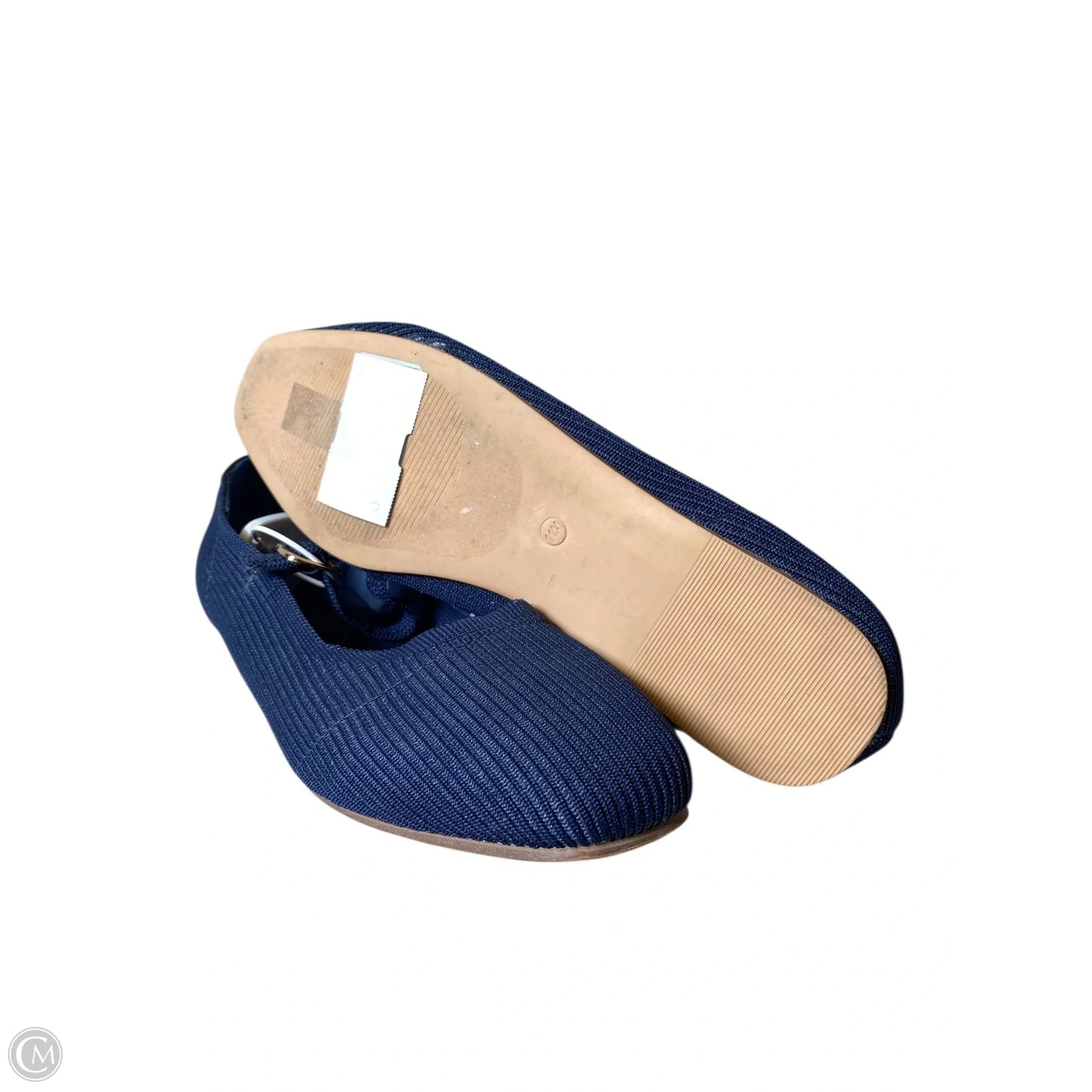 Shoes Flats By Cushionaire In Navy, Size: 11