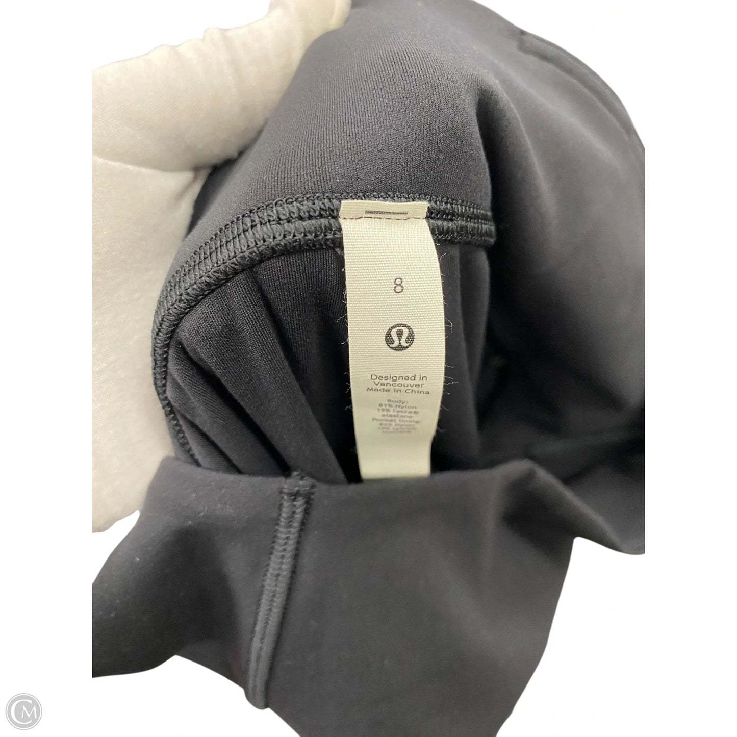 Athletic Leggings By Lululemon In Black, Size: 8
