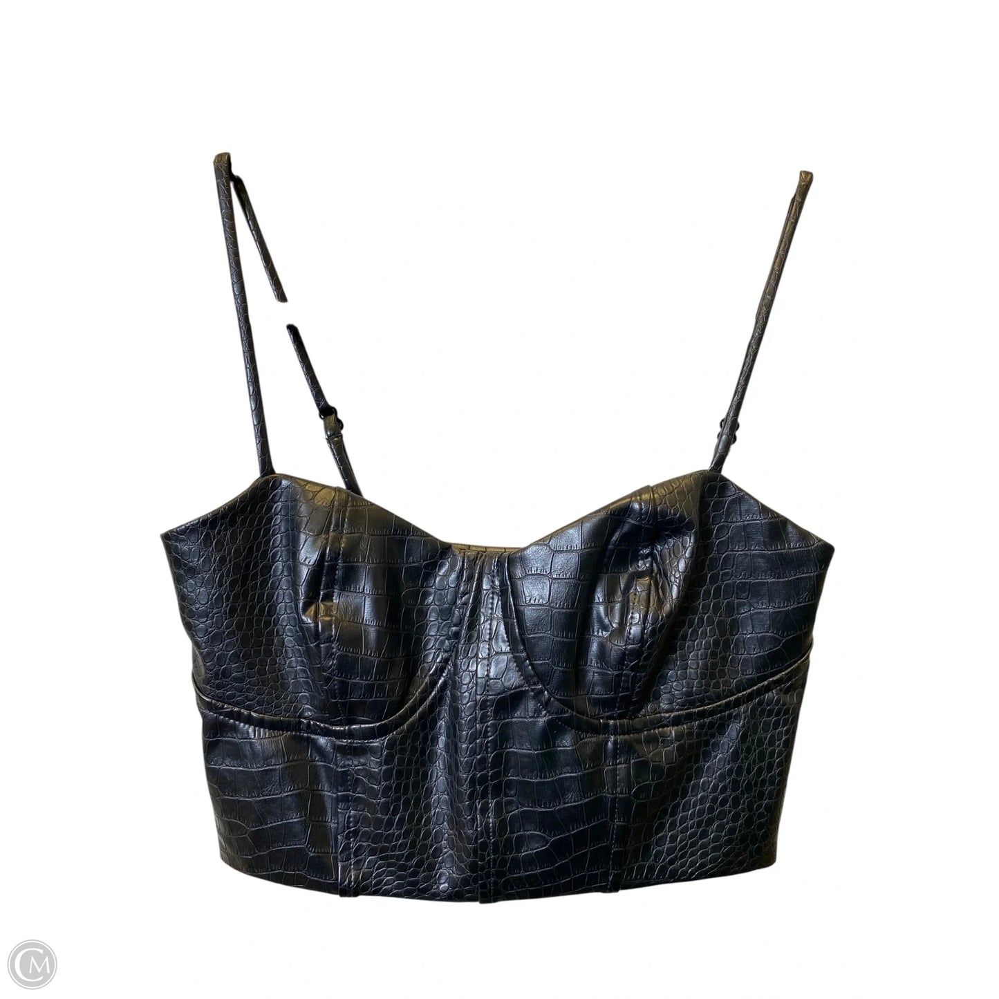 Top Sleeveless By Express In Black, Size: S