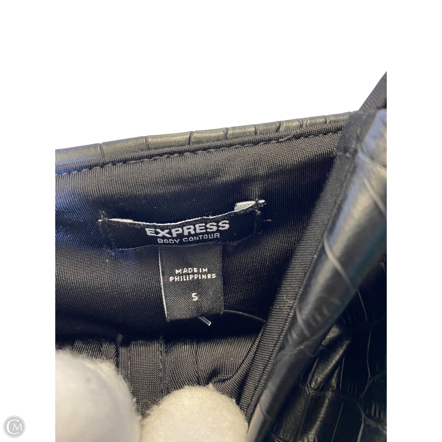 Top Sleeveless By Express In Black, Size: S