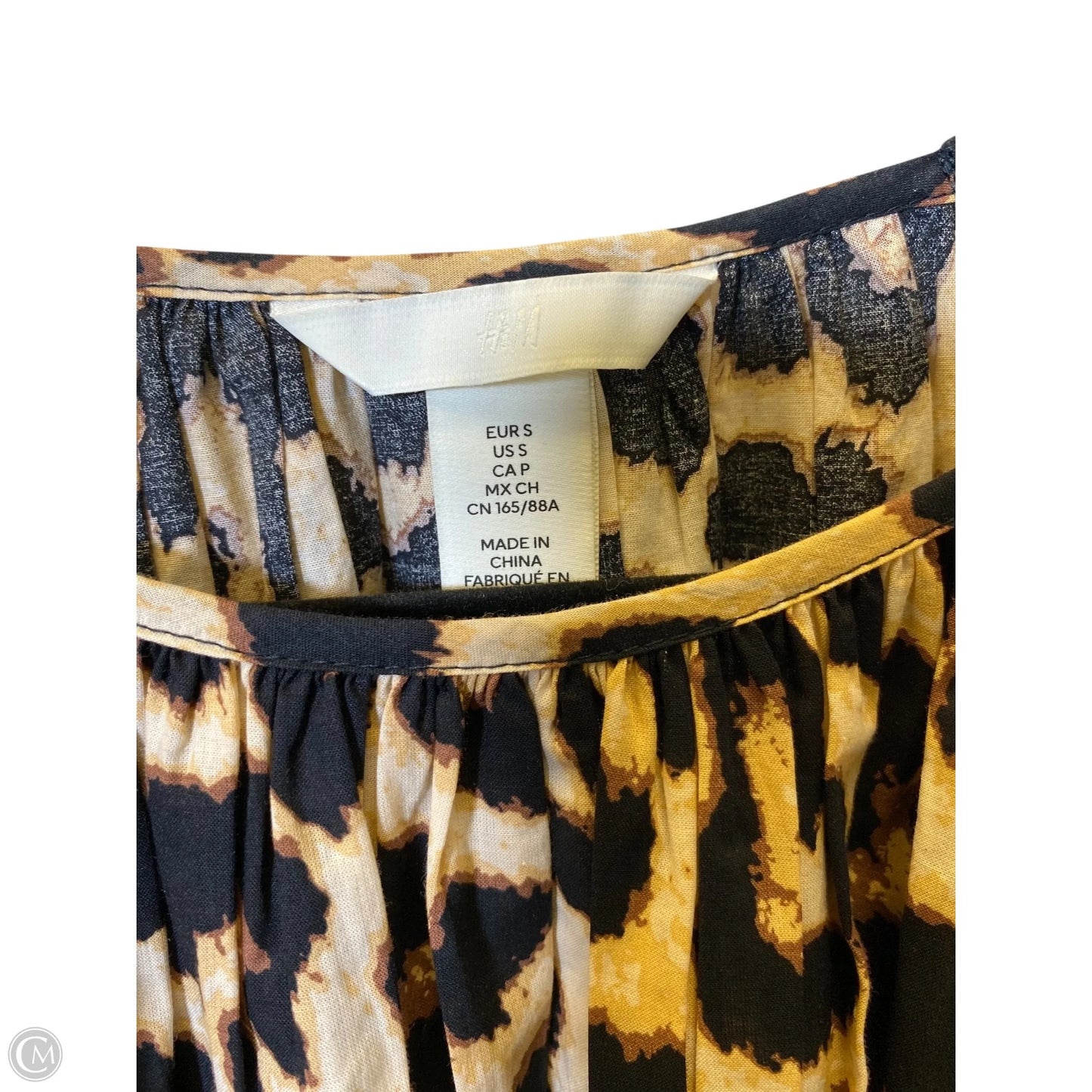 Dress Casual Maxi By H&m In Animal Print, Size: S