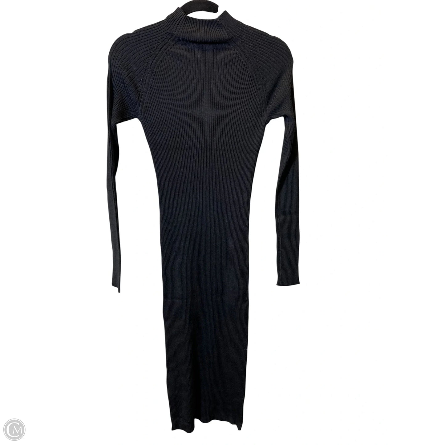 Dress Casual Midi By Clothes Mentor In Black, Size: M
