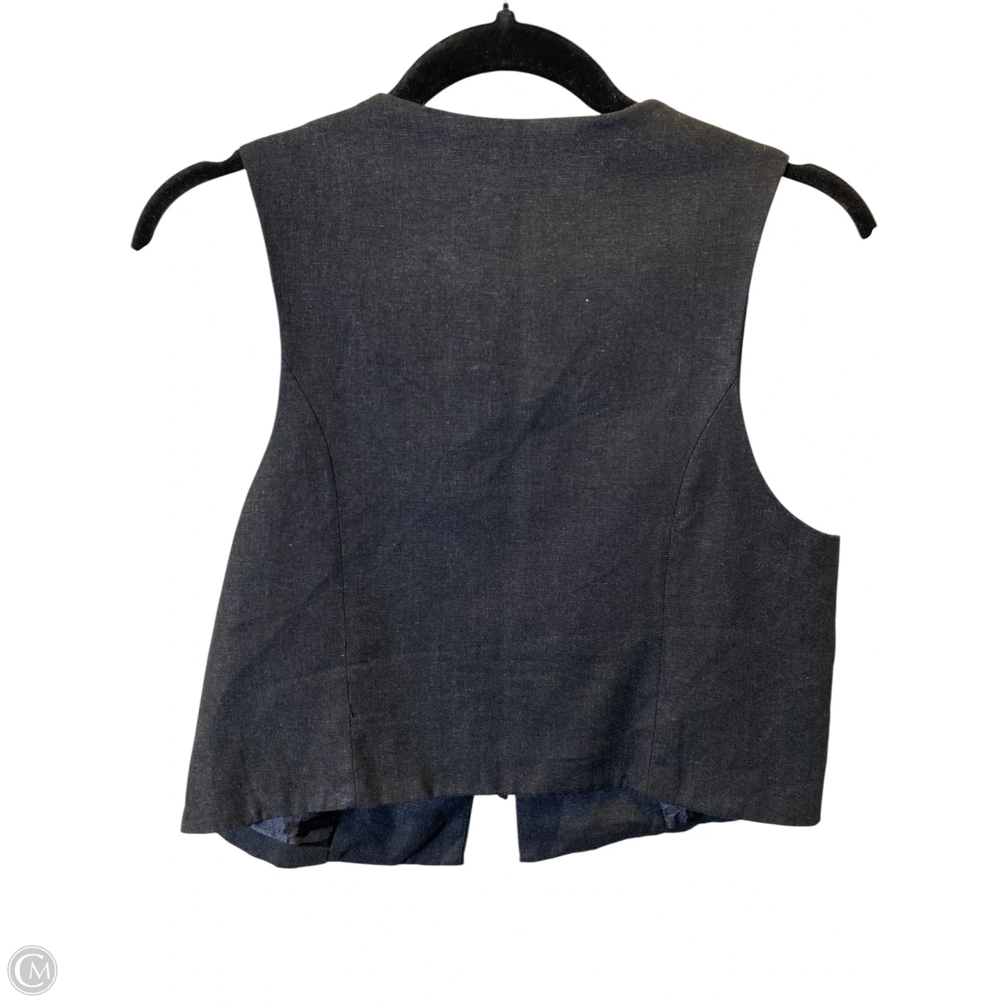 Top Sleeveless By Zara In Black & Brown, Size: S