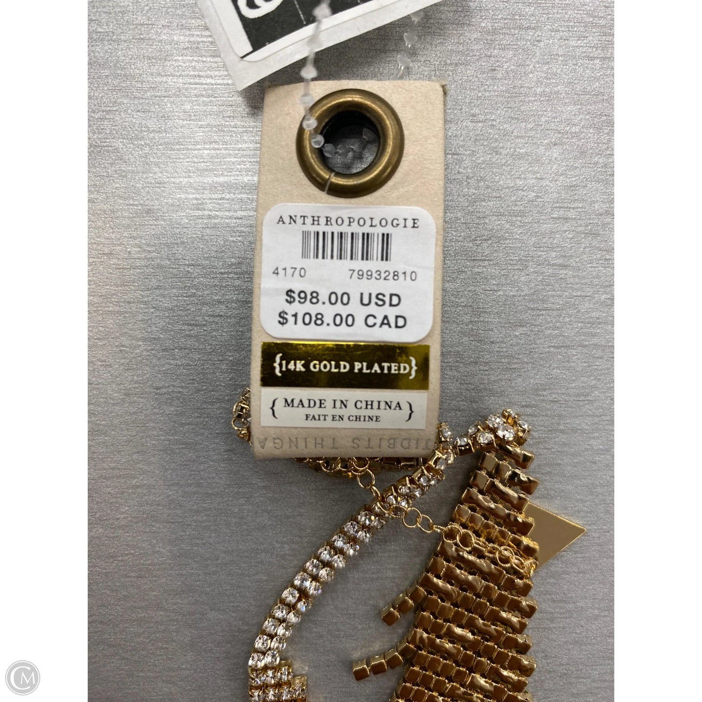 Necklace Disco Designer By Anthropologie