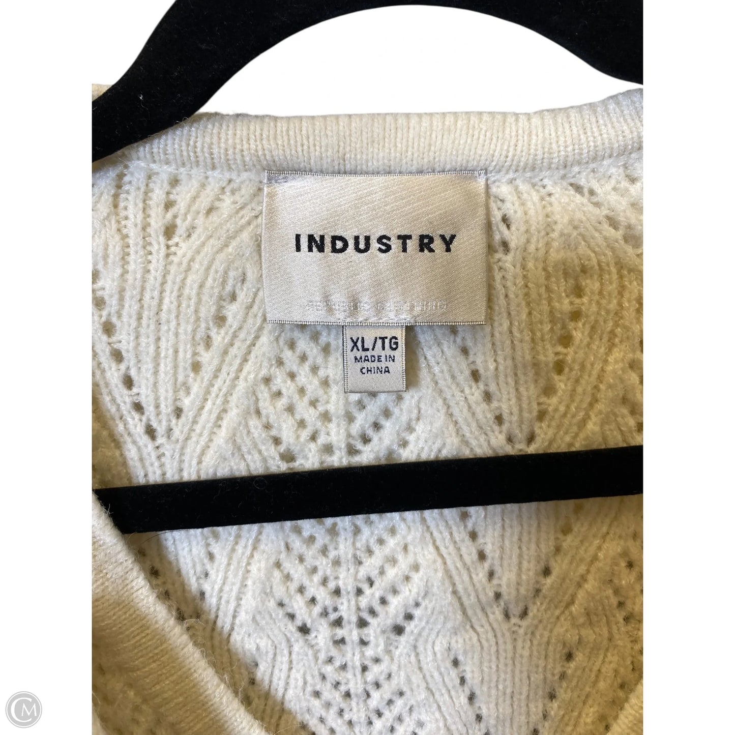 Sweater By Industry In Cream, Size: Xl