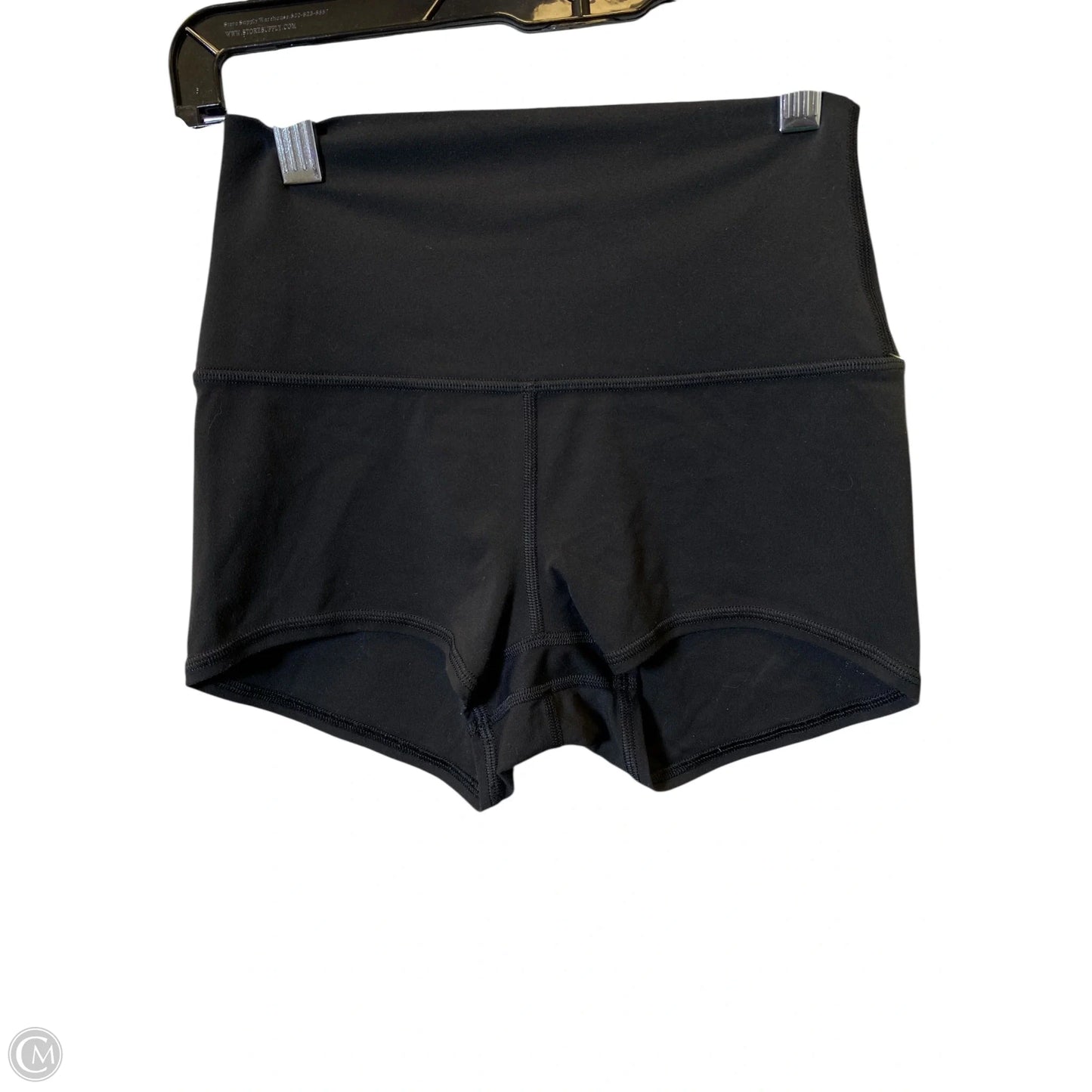 Athletic Shorts By Lululemon In Black, Size: 4