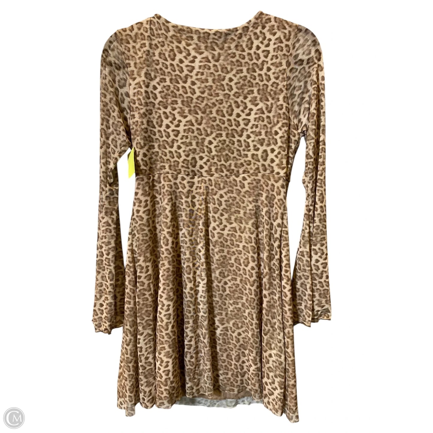 Dress Casual Midi By See You Monday In Animal Print, Size: Xl