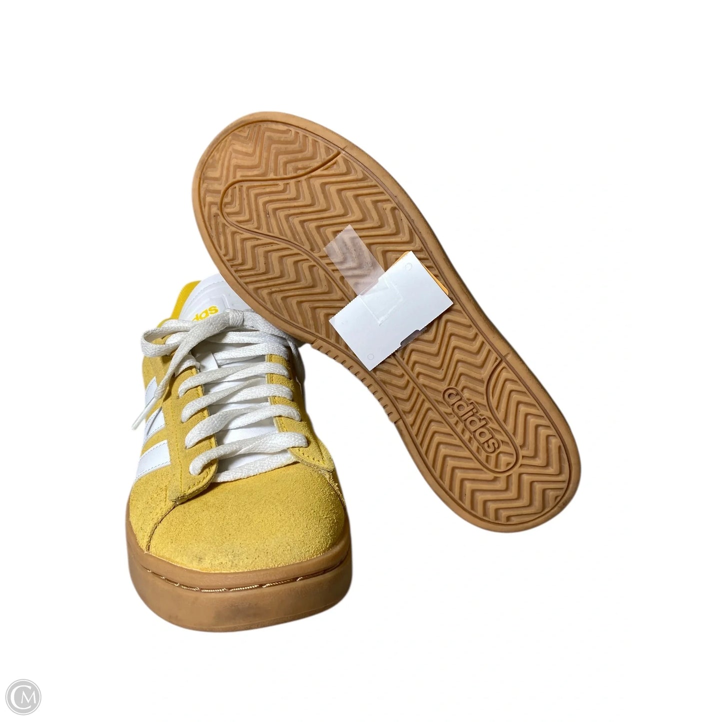 Shoes Sneakers By Adidas In Yellow, Size: 9