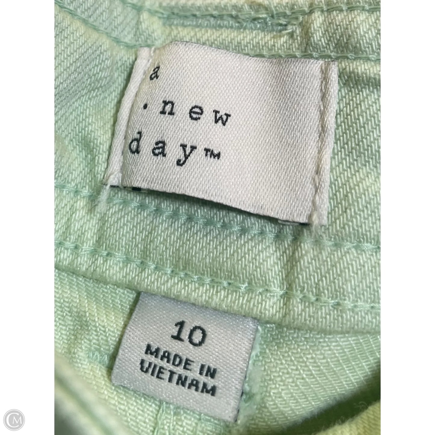 Pants Cropped By A New Day In Green, Size: 10