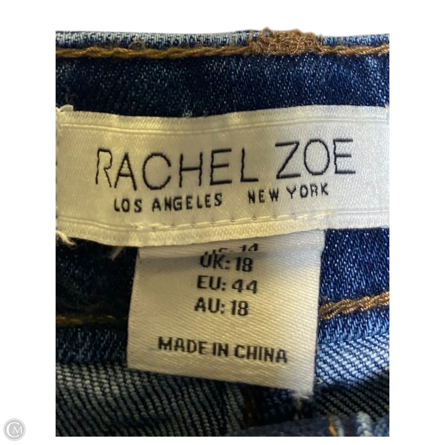 Skirt Maxi By Clothes Mentor In Blue Denim, Size: 14