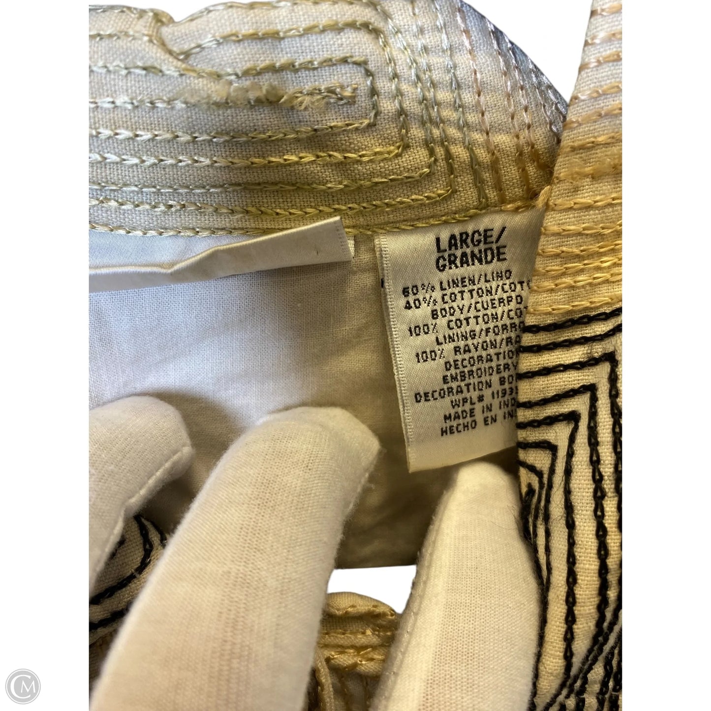 Jacket Other By Clothes Mentor In Multi-colored, Size: L