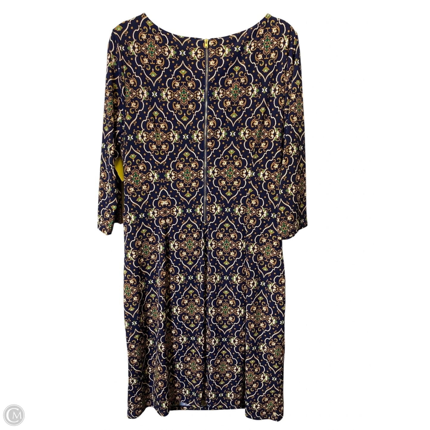 Dress Casual Midi By Charter Club In Multi-colored, Size: Xl