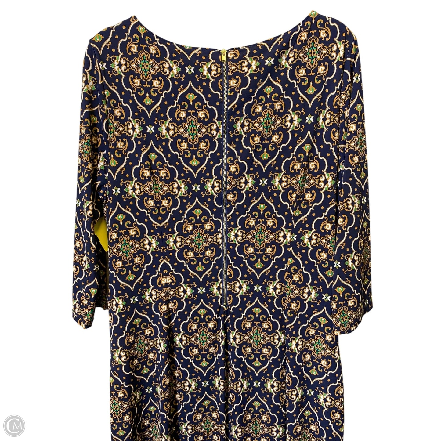 Dress Casual Midi By Charter Club In Multi-colored, Size: Xl