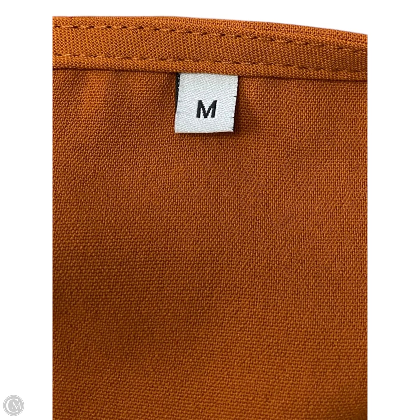 Dress Casual Midi By Clothes Mentor In Orange, Size: M