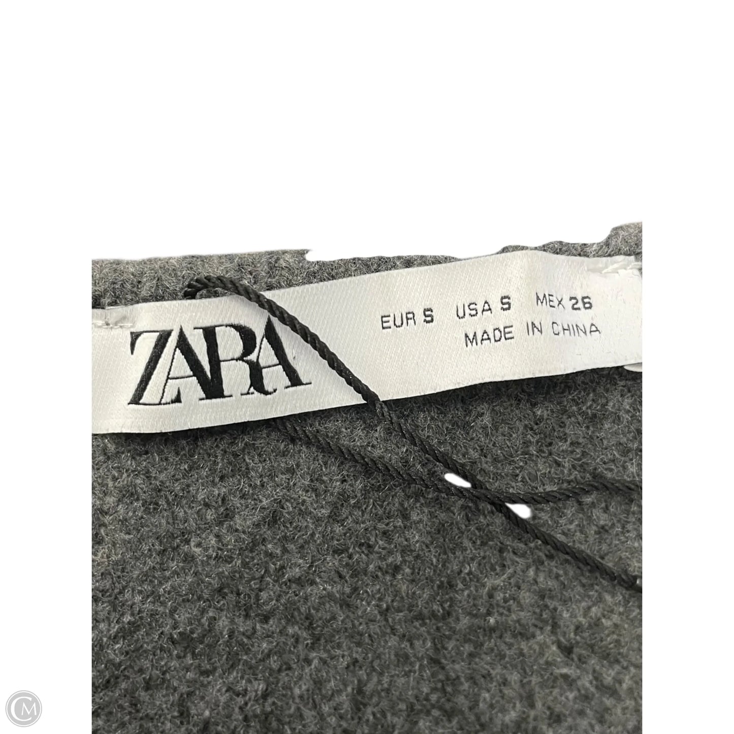 Sweater Cardigan By Zara In Grey, Size: S