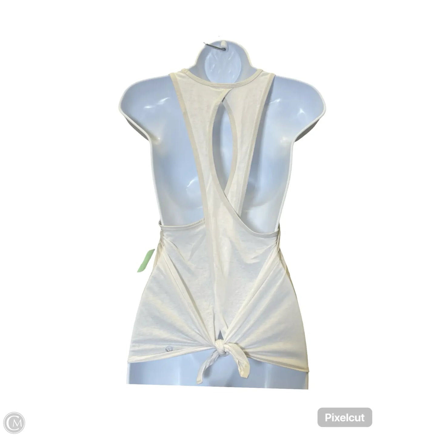 Athletic Tank Top By Lululemon In White, Size: S