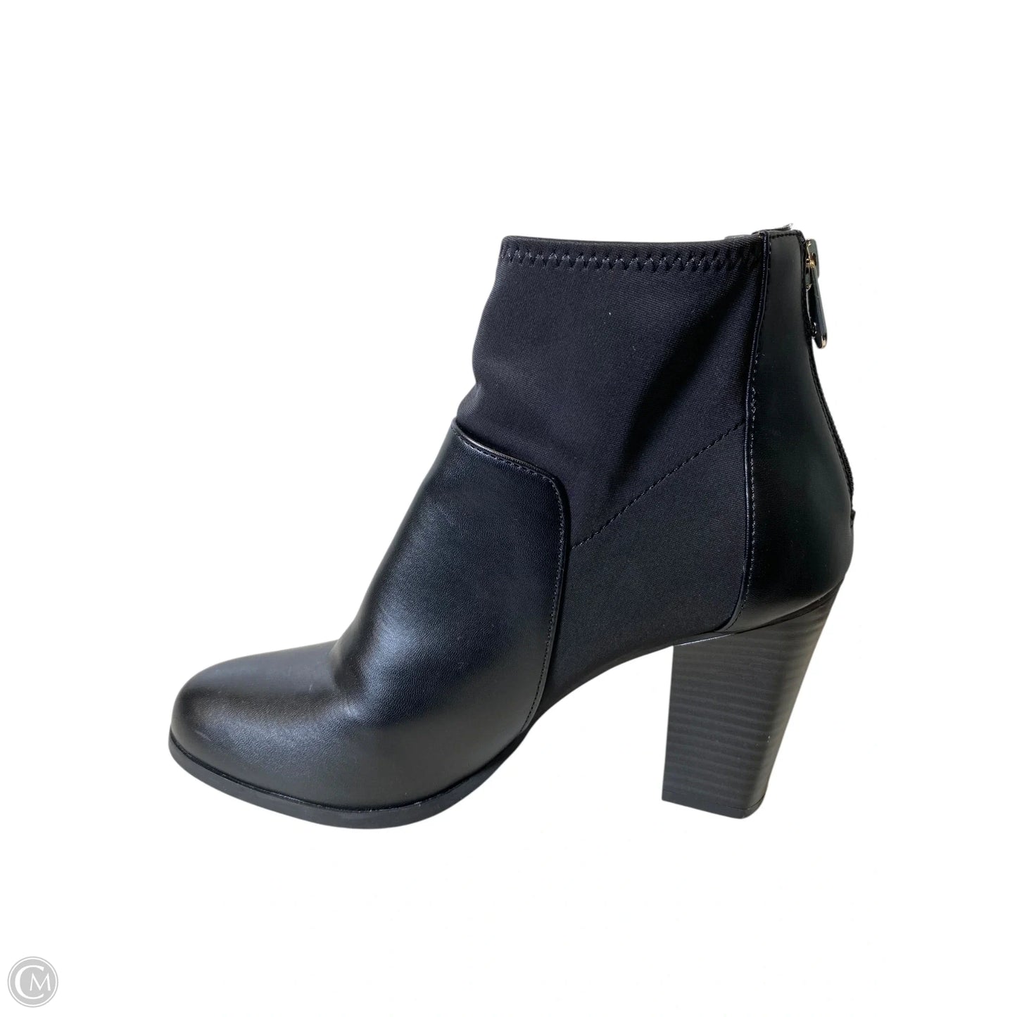Boots Ankle Heels By Adrienne Vittadini In Black, Size: 9