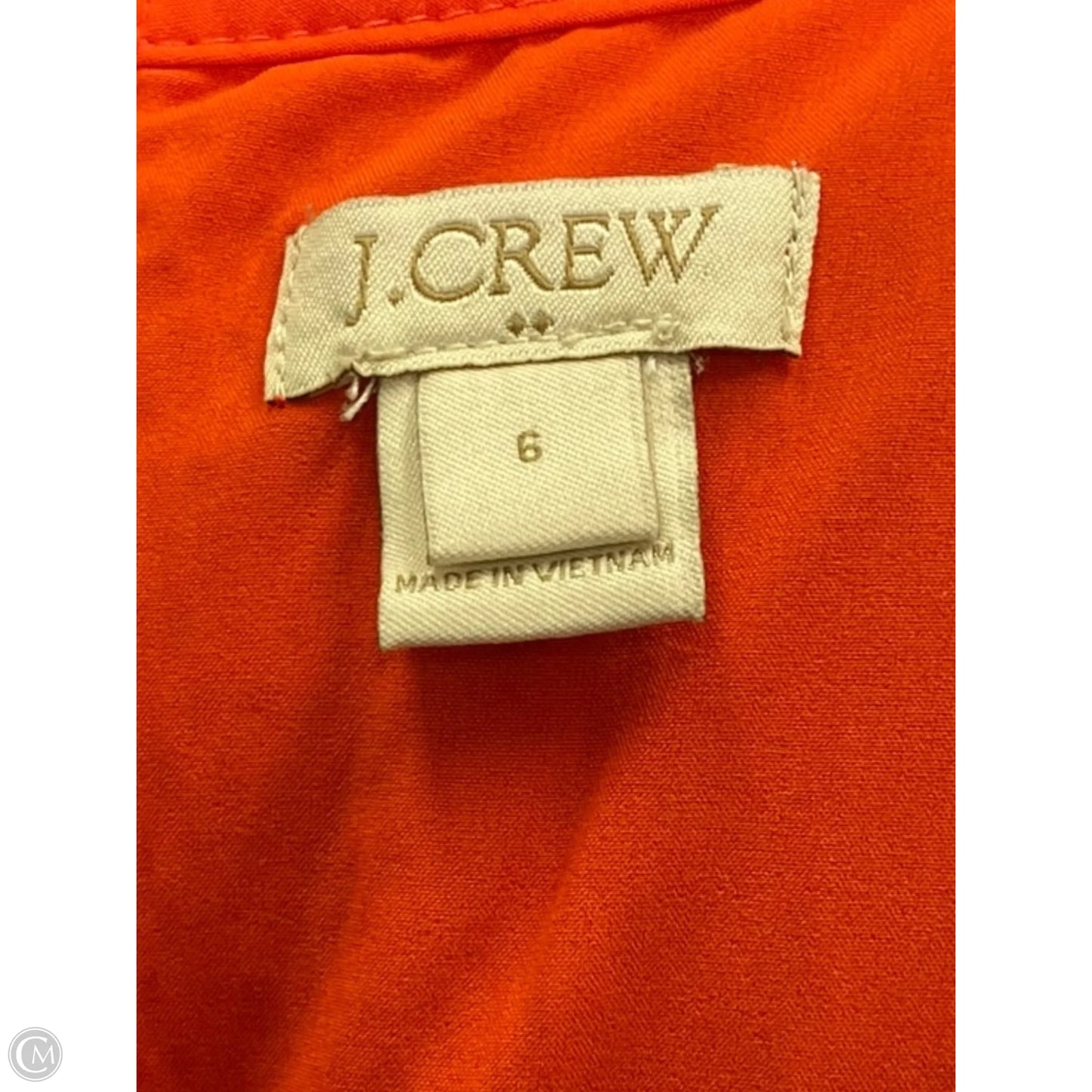 Dress Casual Midi By J. Crew In Red, Size: 6