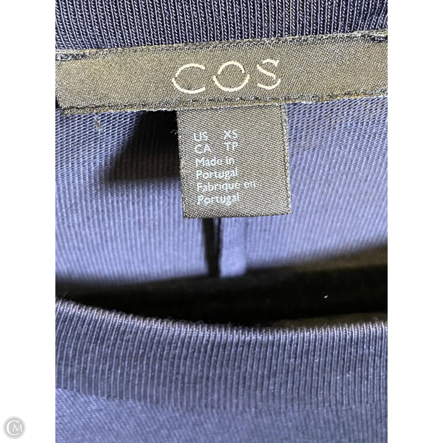Dress Casual Maxi By Cos In Navy, Size: Xs